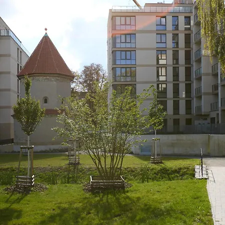 Apartment Rotunda Residence -With Terrace Close To Prague Castle Prag